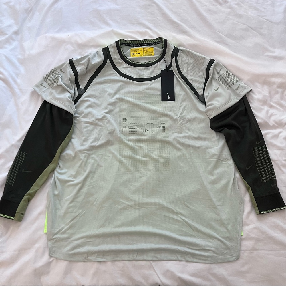Nike Men's ISPA Long Sleeve Top Alligator Flyknit Hypebeast FB2705 Mens 2XL